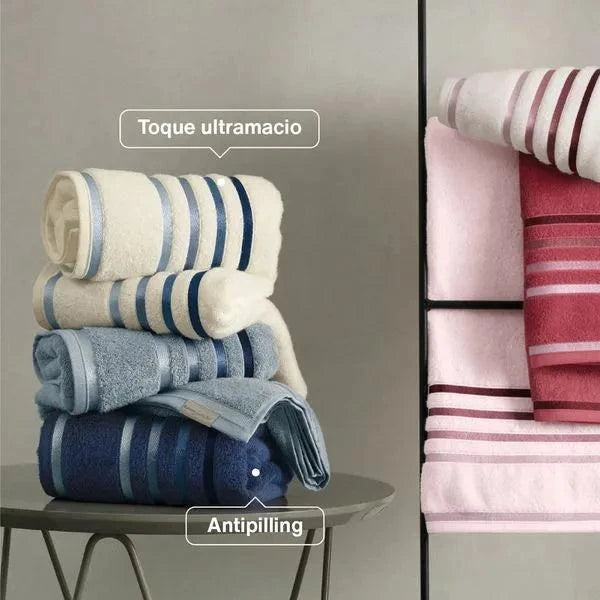 🔥 BLACK FRIDAY – Kit 20 Toalhas Fio Egípcio 100% Algodão
