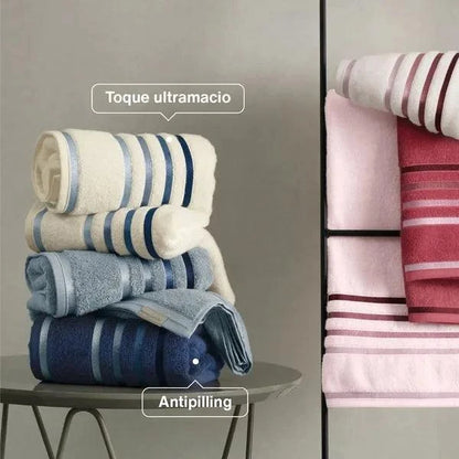 🔥 BLACK FRIDAY – Kit 20 Toalhas Fio Egípcio 100% Algodão